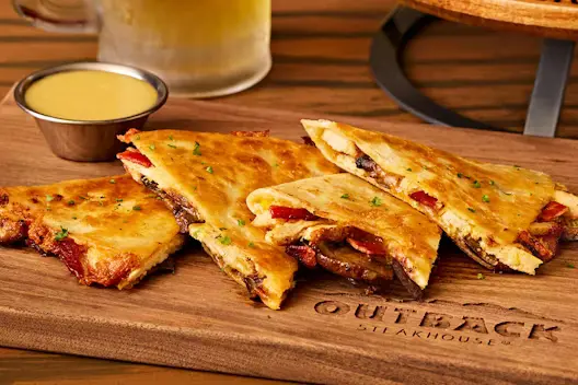 Alice Springs Chicken Quesadilla
