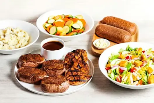 Center-Cut Sirloin* & Grilled Chicken for 4
