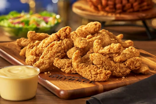 Outback Party Platters Menu with Prices - 2026 4 Chicken Tender Party Pan