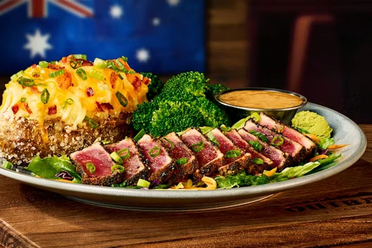 Outback Seafood Menu With Prices - Complete 2026 1 Seared Peppered Ahi